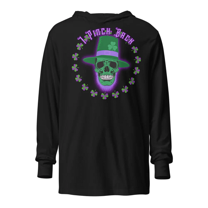 Pinch Back Skull Hooded Tee product image (1)