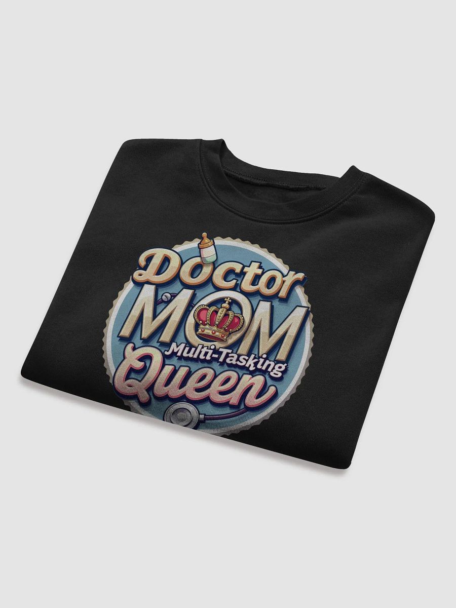 Doctor Mom Multi-Tasking Queen Crop Sweatshirt product image (24)