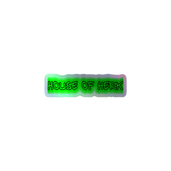 Holographic House of Herk Sticker product image (1)