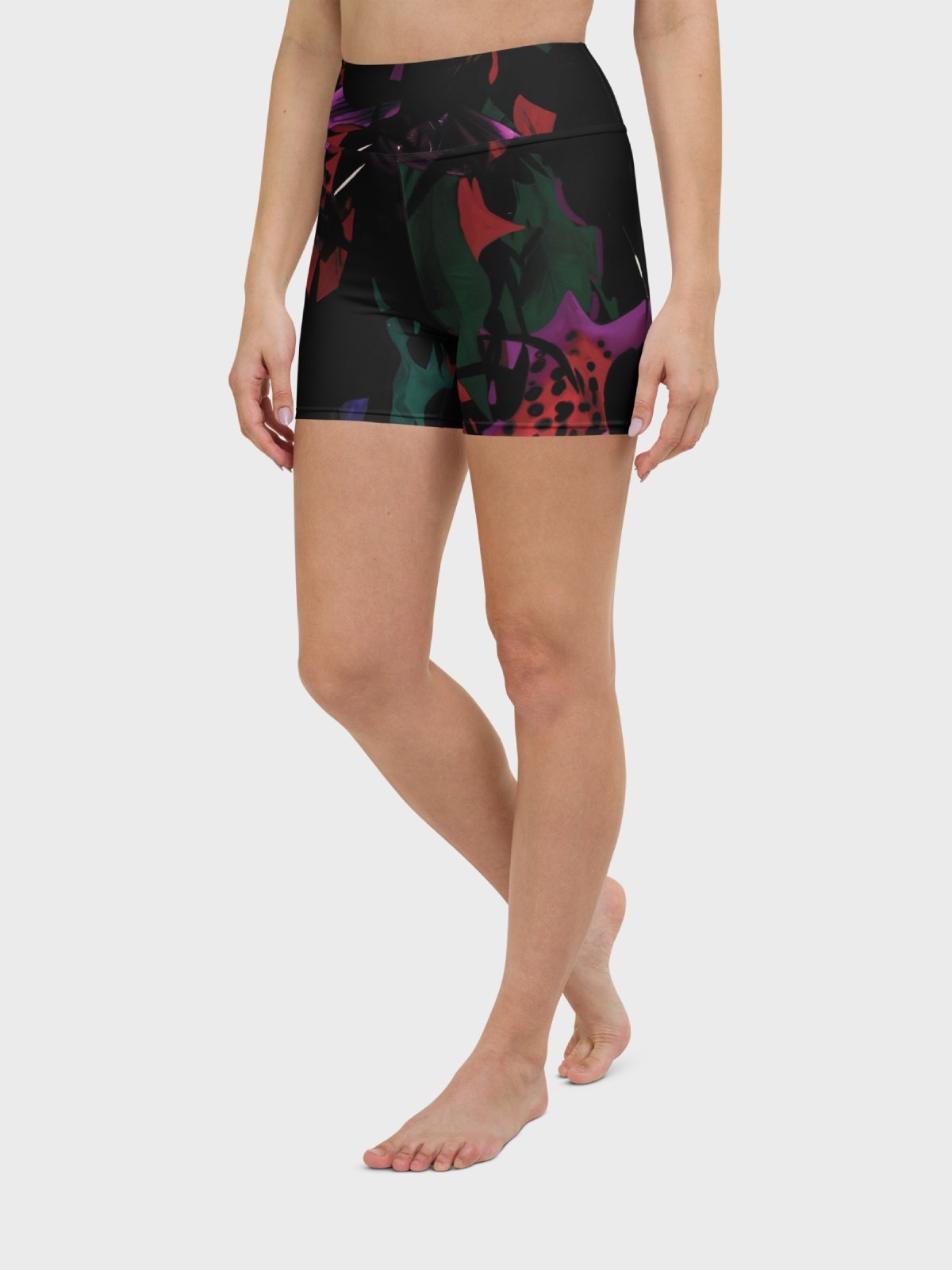 Printed Shorts "Blosoom At Midnight" product image (5)