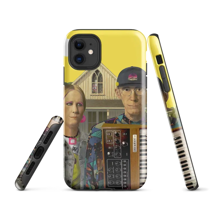 American Prophet by Frank Fonik, Techno EDM Tough Case for iPhone® product image (1)