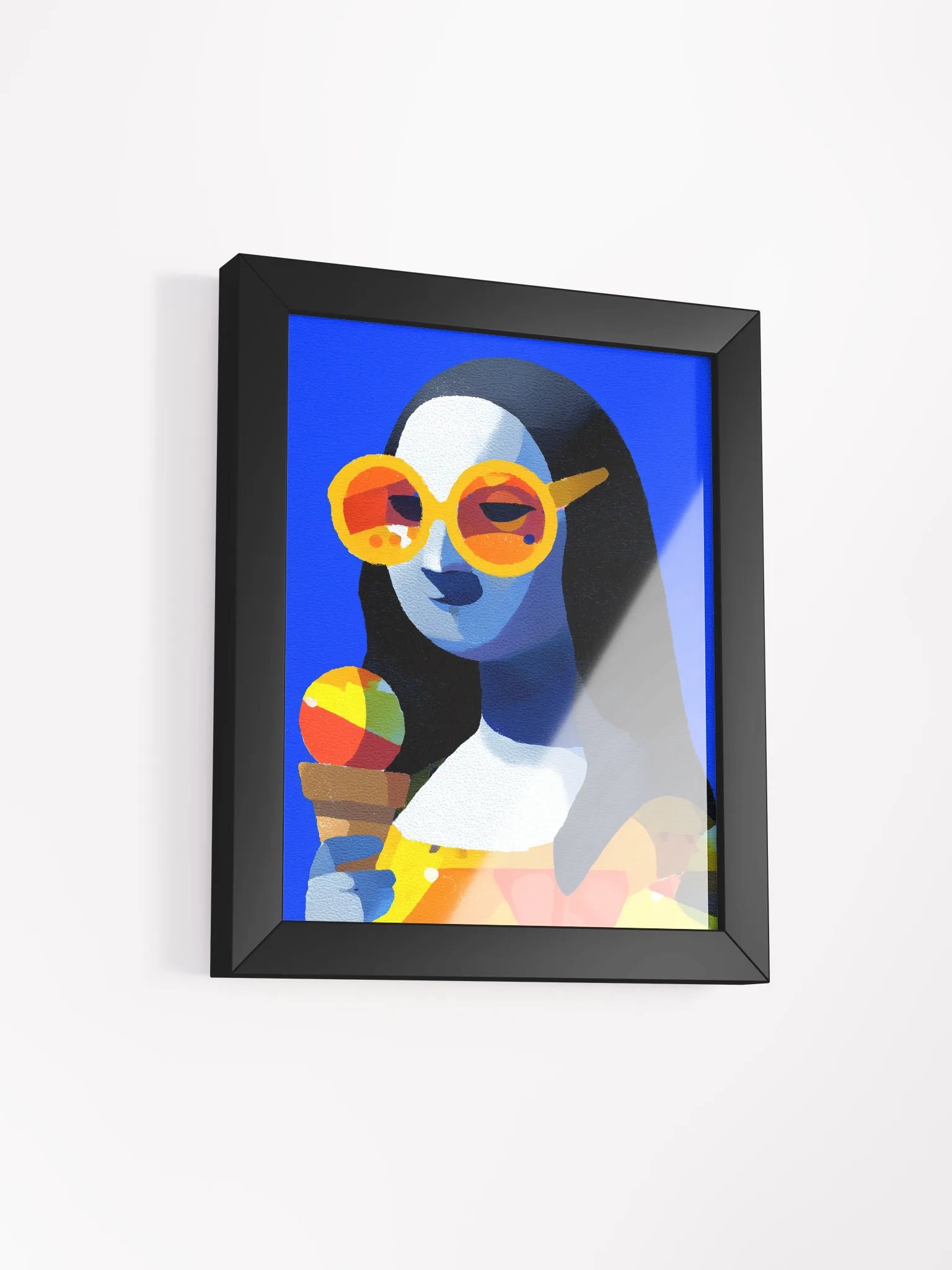 Summer Chic: The Mona Look Framed Matte Poster product image (25)