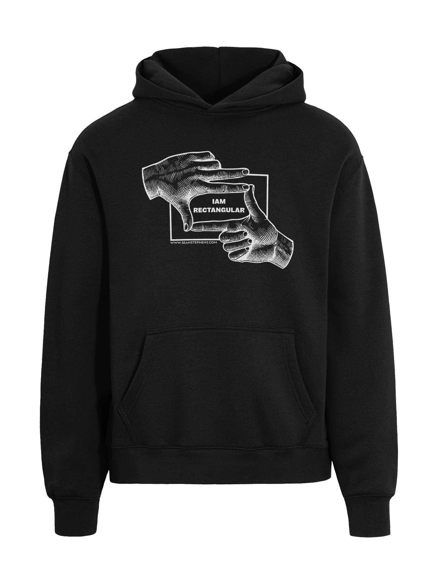 I Am Rectangular Hoodie product image (3)