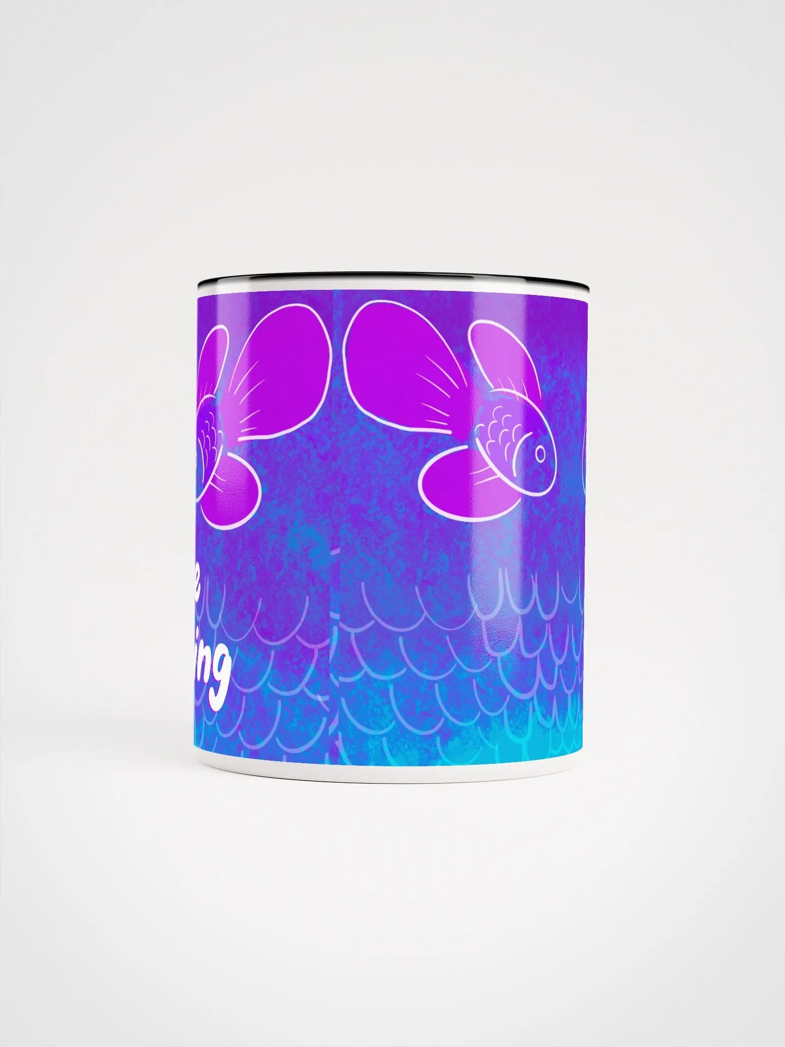 Gone Fwishing - color mug product image (5)