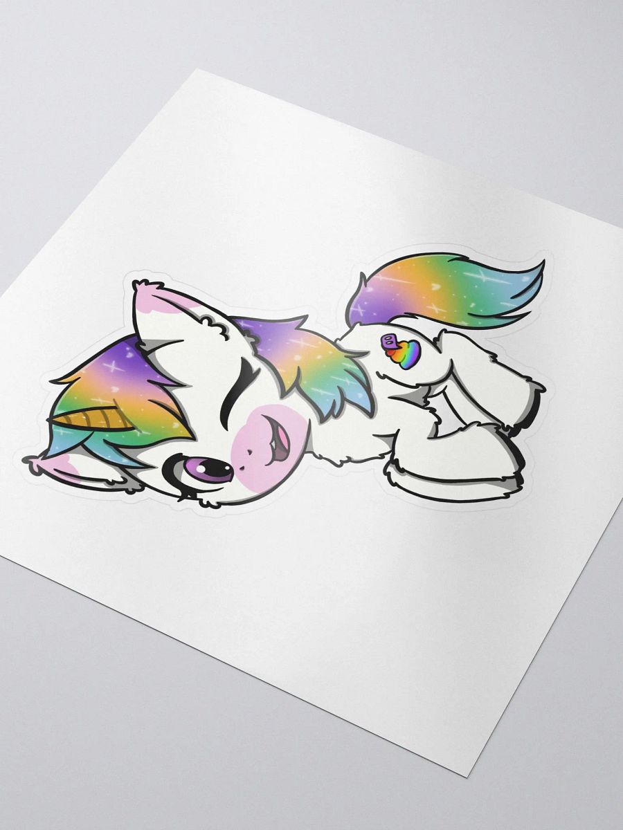 "Winky Unicorn" Sticker product image (3)