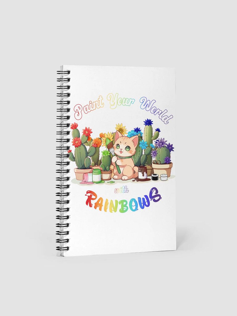 Rainbow Kitten Artist Notebook product image (2)