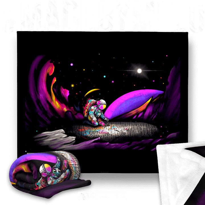 #MELOtober 2023 Personalized MELO CREW Founders - Blanket | #MadeByMELO product image (2)
