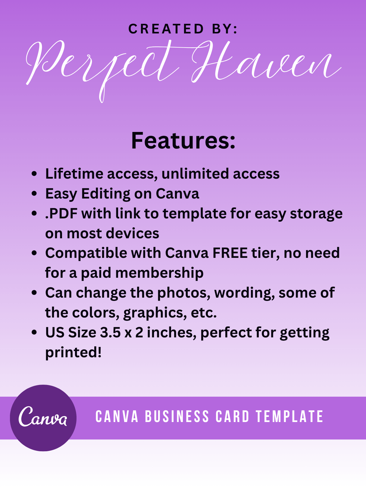 Purple Galaxy Nail Tech Business Card Template - 1101825 product image (3)