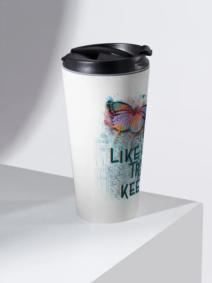 I Play Like A Girl Try To Keep Up Travel Mug Stainless Steel product image (2)