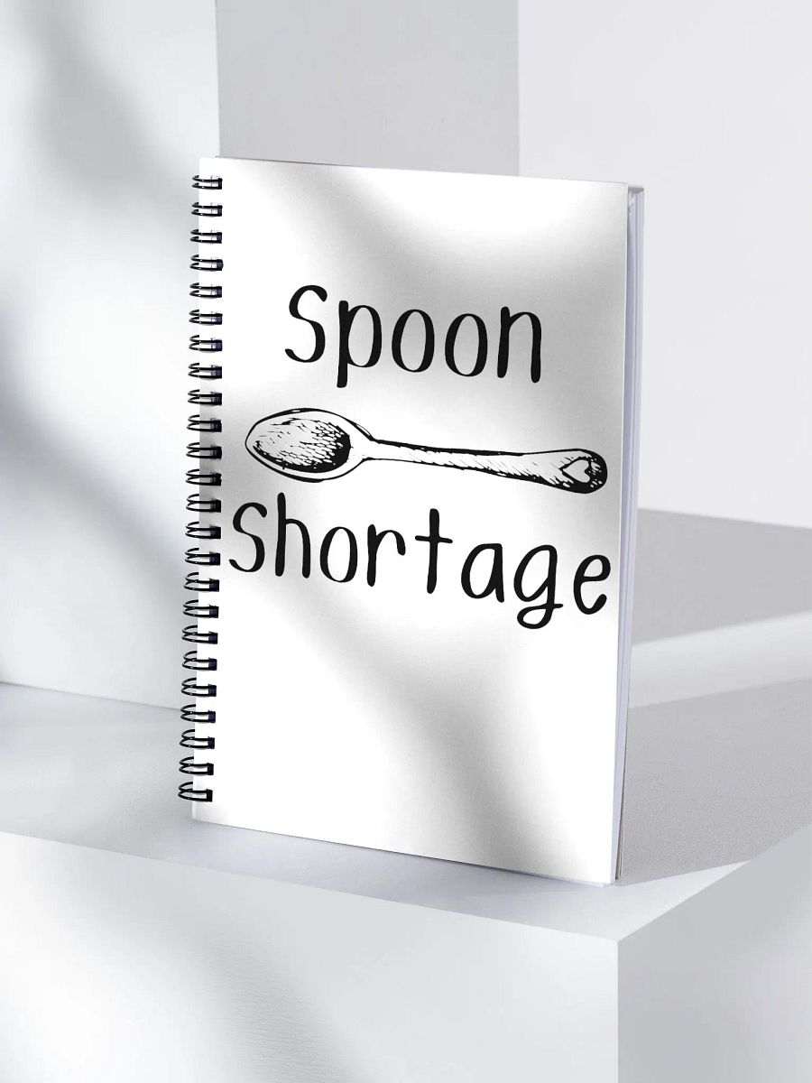 Spoon Shortage Notebook (140 Pages) product image (4)