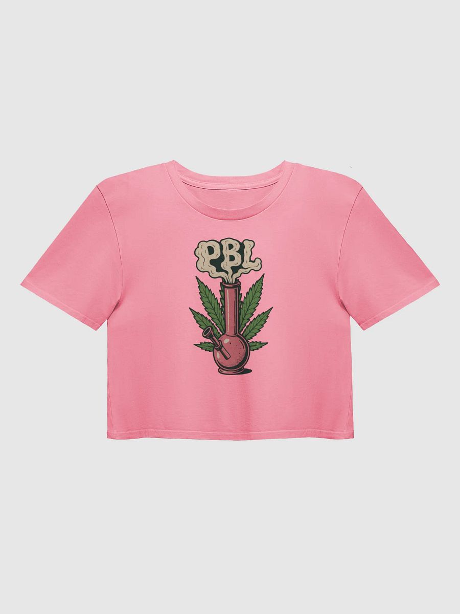 Pink Bong Ladies Cropped T-Shirt product image (6)
