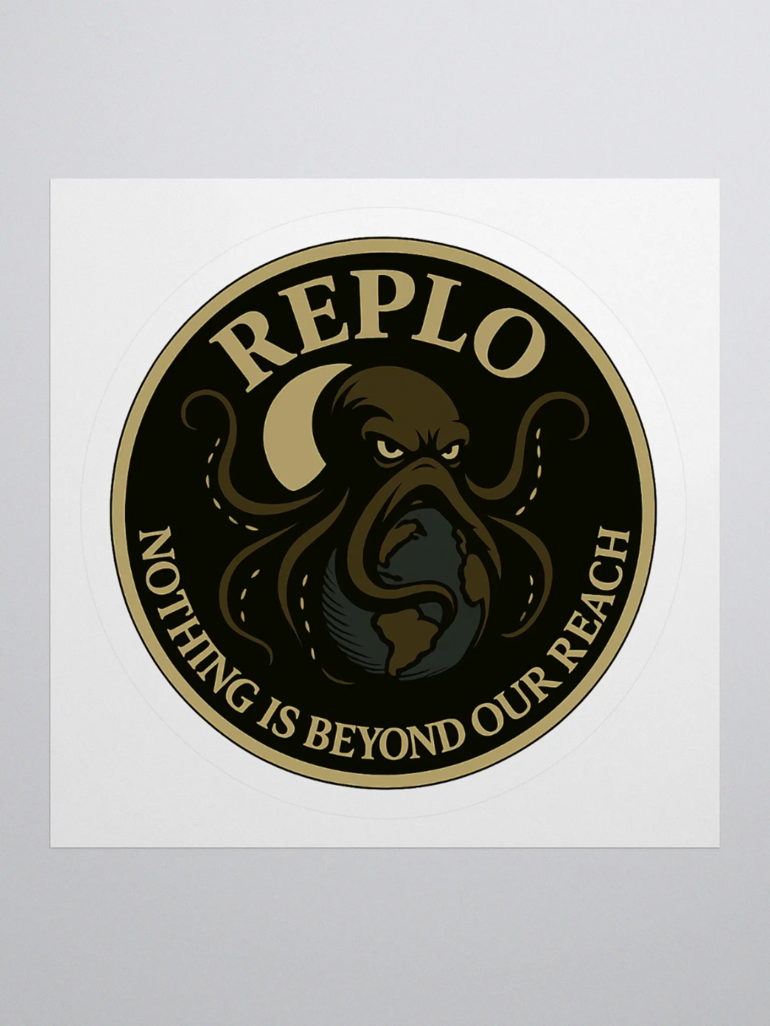 Replo Global Reach Emblem Sticker product image (3)