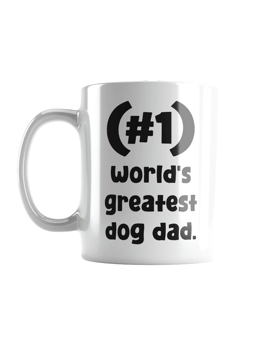 #1 World's Greatest Dog Dad Mug For Dog Dads product image (2)