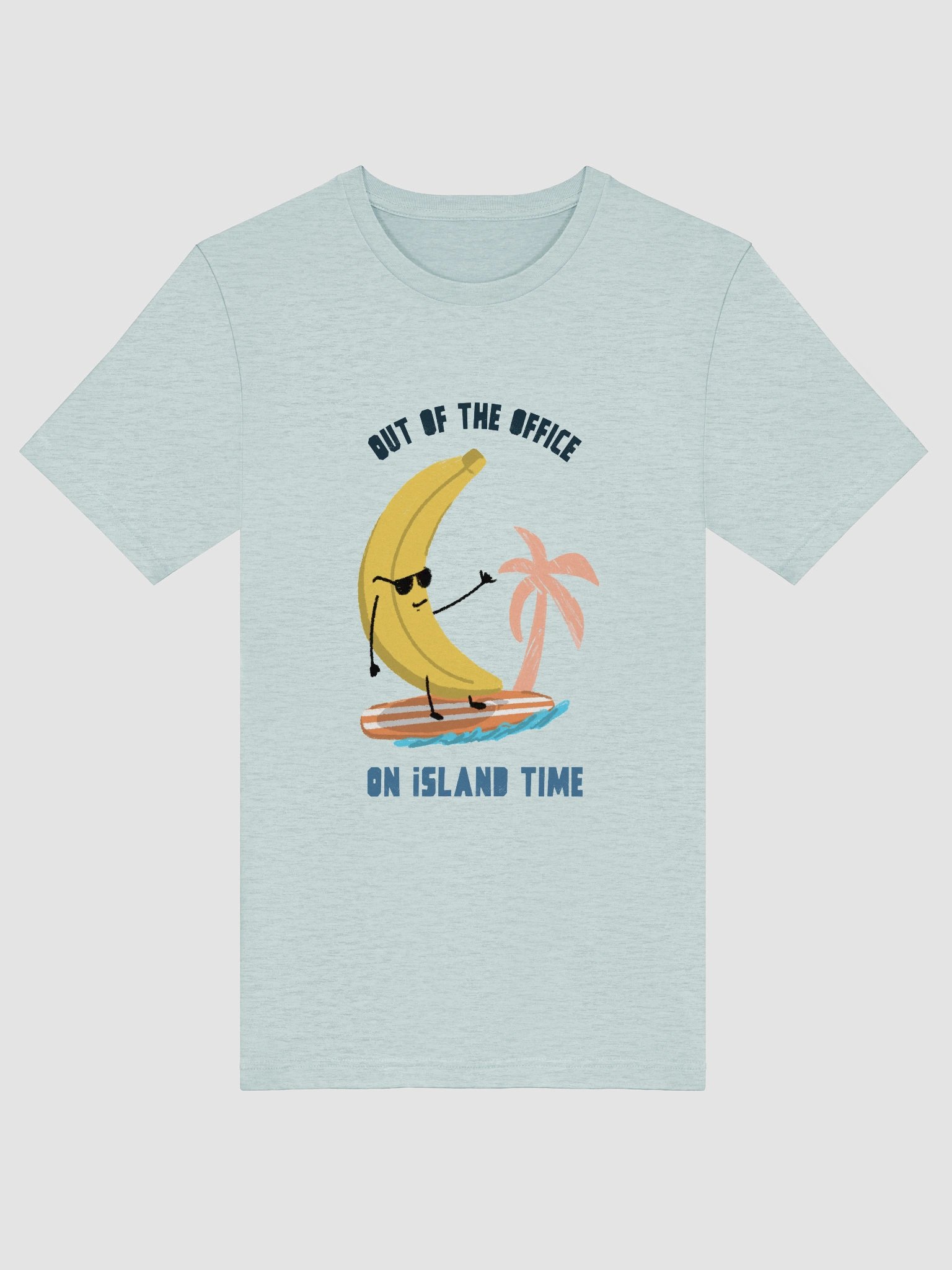 Island Time Banana Surfing T-Shirt product image (53)