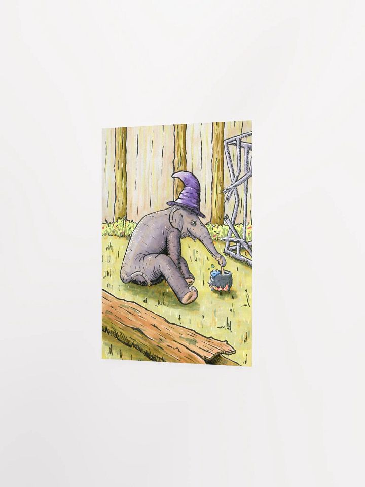 Elephant Witch Print product image (2)