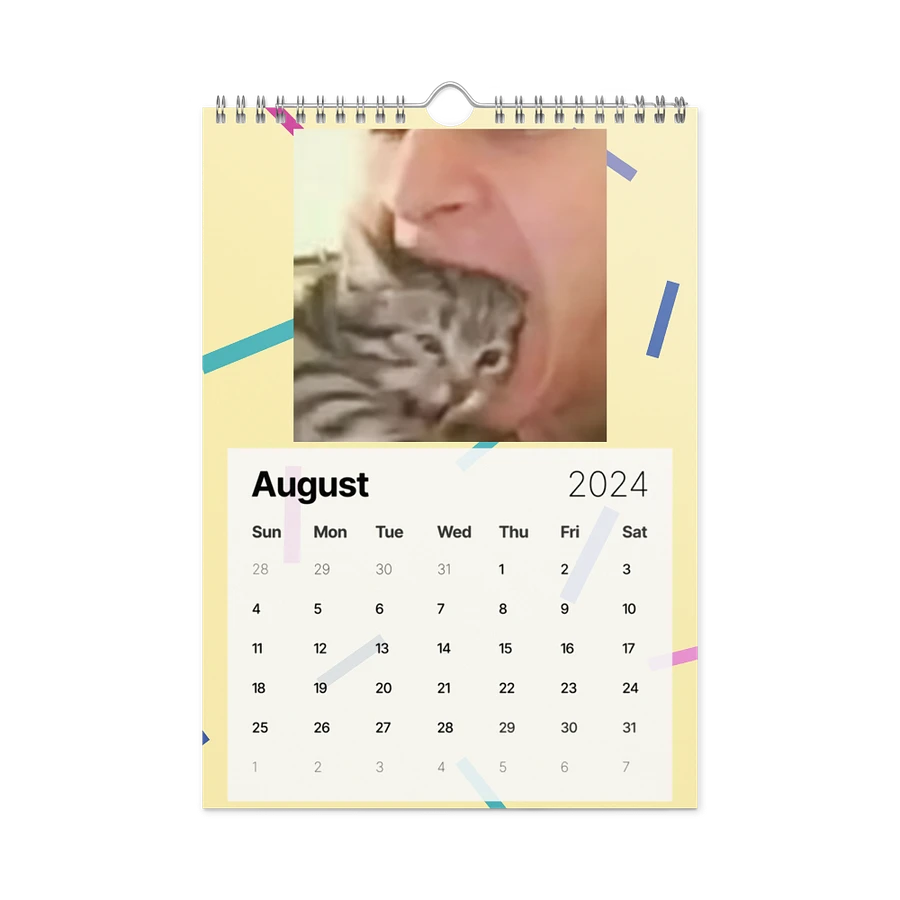 Wall Calendar (2024): Meme Cats product image (4)