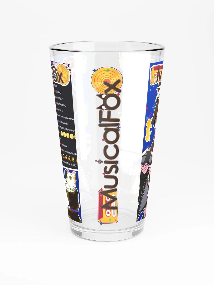 4 Year Streamversary Pint glass product image (3)