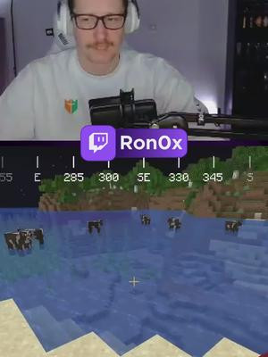 Chat could spawn in stuff with channel points. www.twitch.tv/ron0x #minecraft #fyp #funny