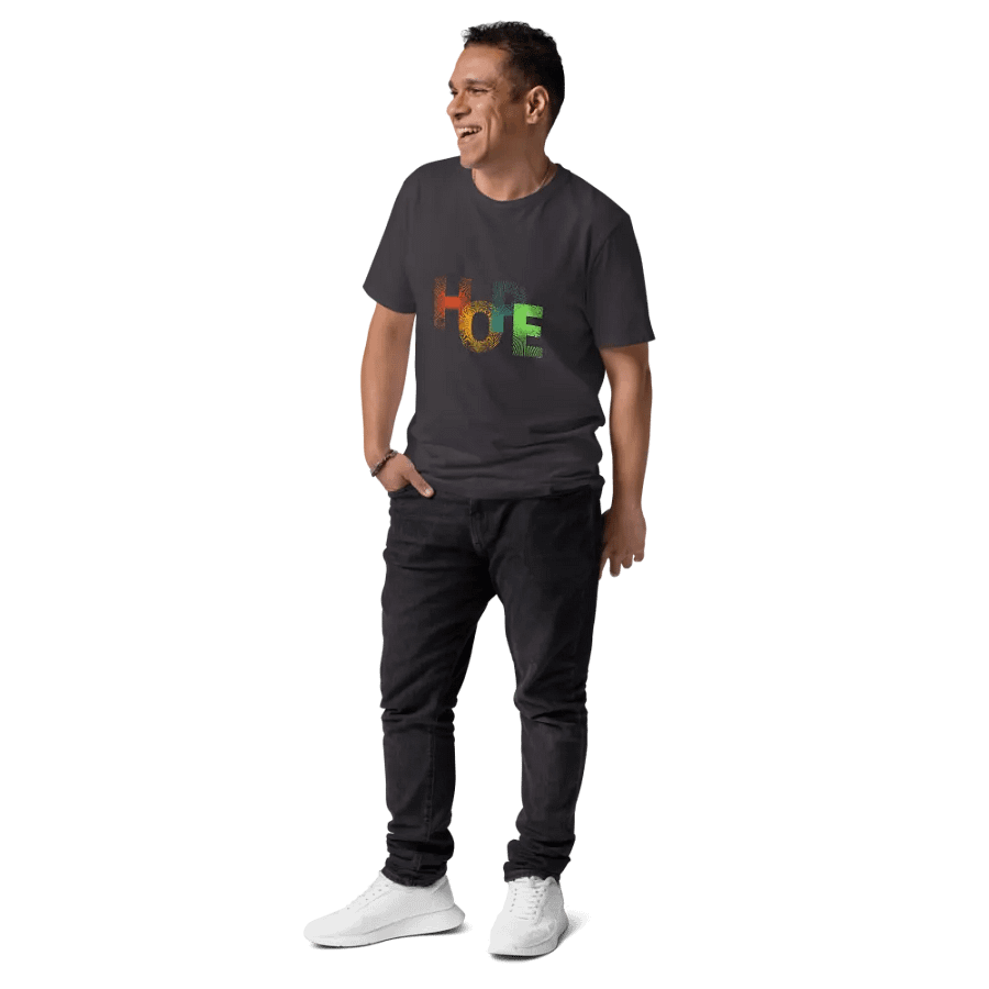 Vibrant Hope String Art T-Shirt product image (144)