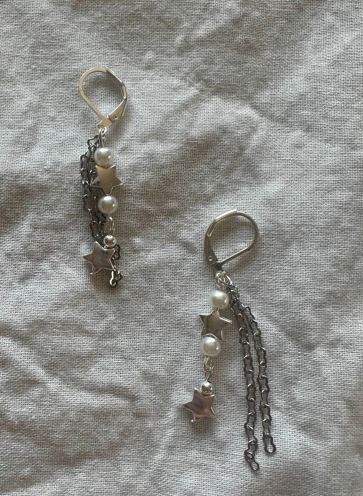 Handmade star earrings product image (1)