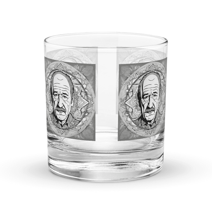 Symmetric Soul: 4-Piece Portrait Glass Set product image (1)