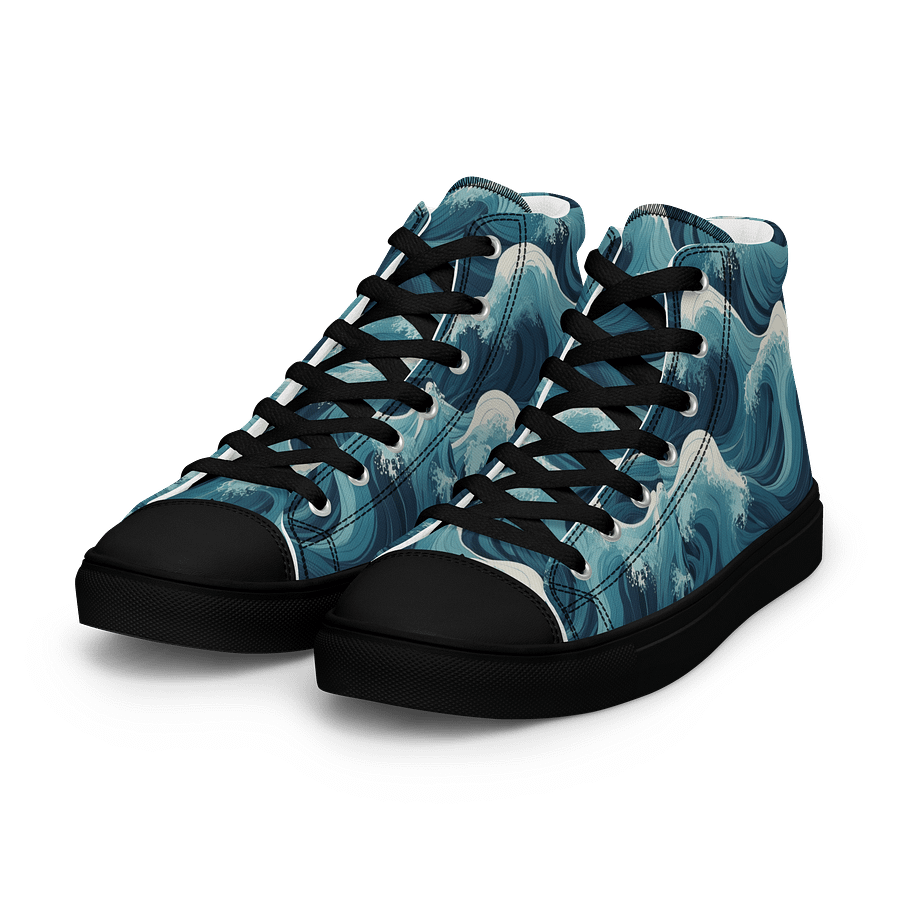 Retro Wave Women's High Top Sneakers product image (6)