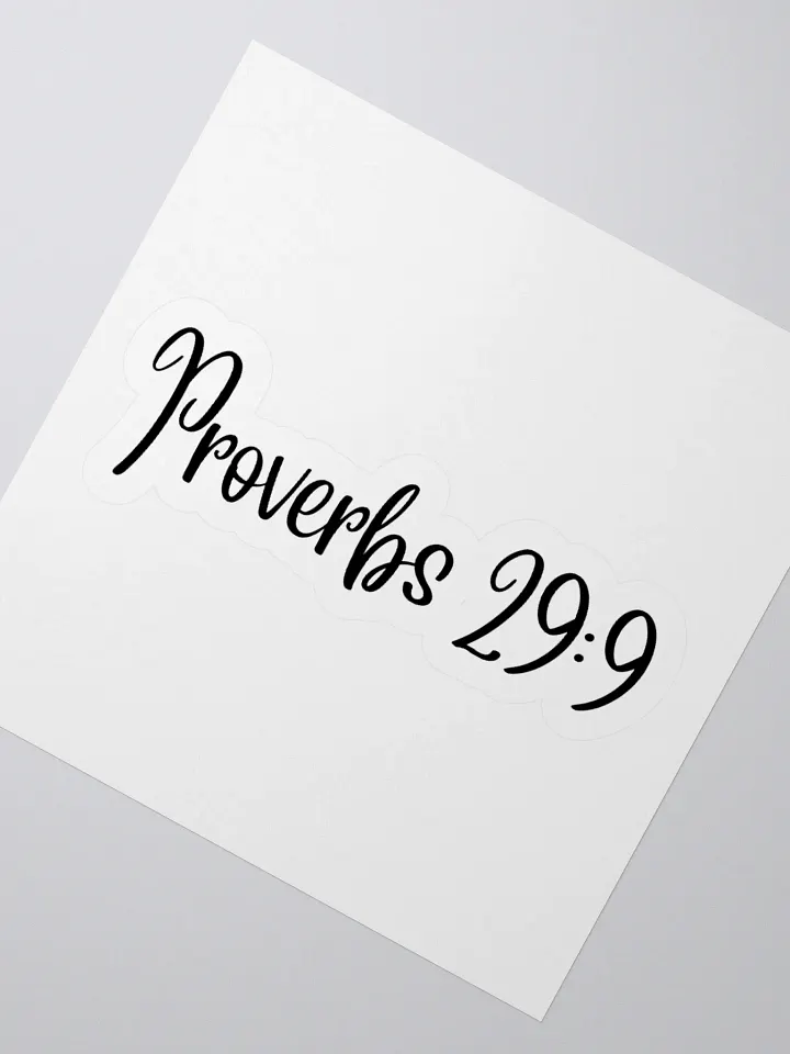 Proverbs 29:9 product image (4)