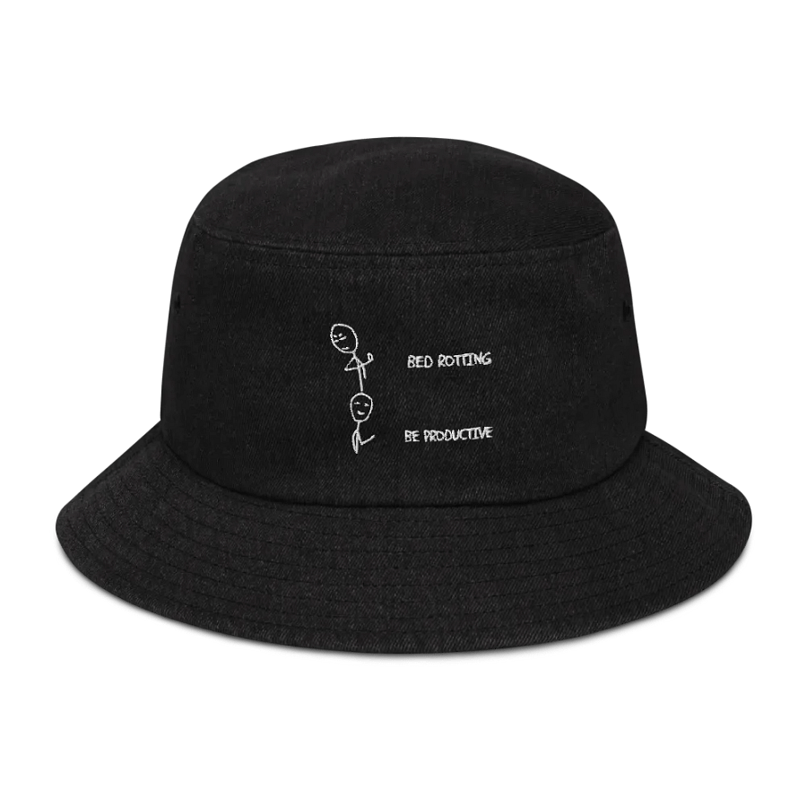Bed Rotting vs Be Productive Bucket Hat product image (1)
