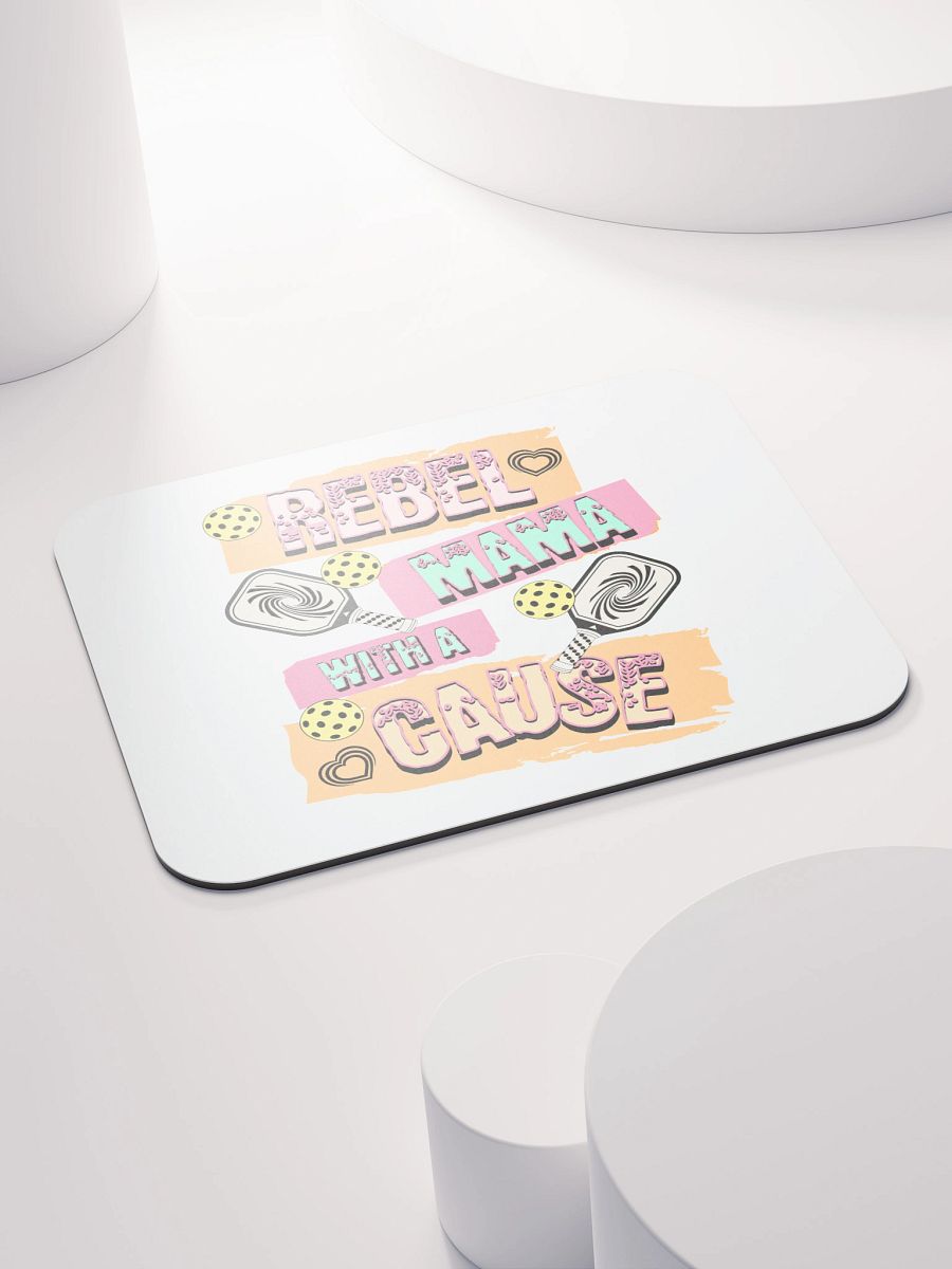 Rebel Mama With A Cause Pickleball Mouse Pad product image (4)