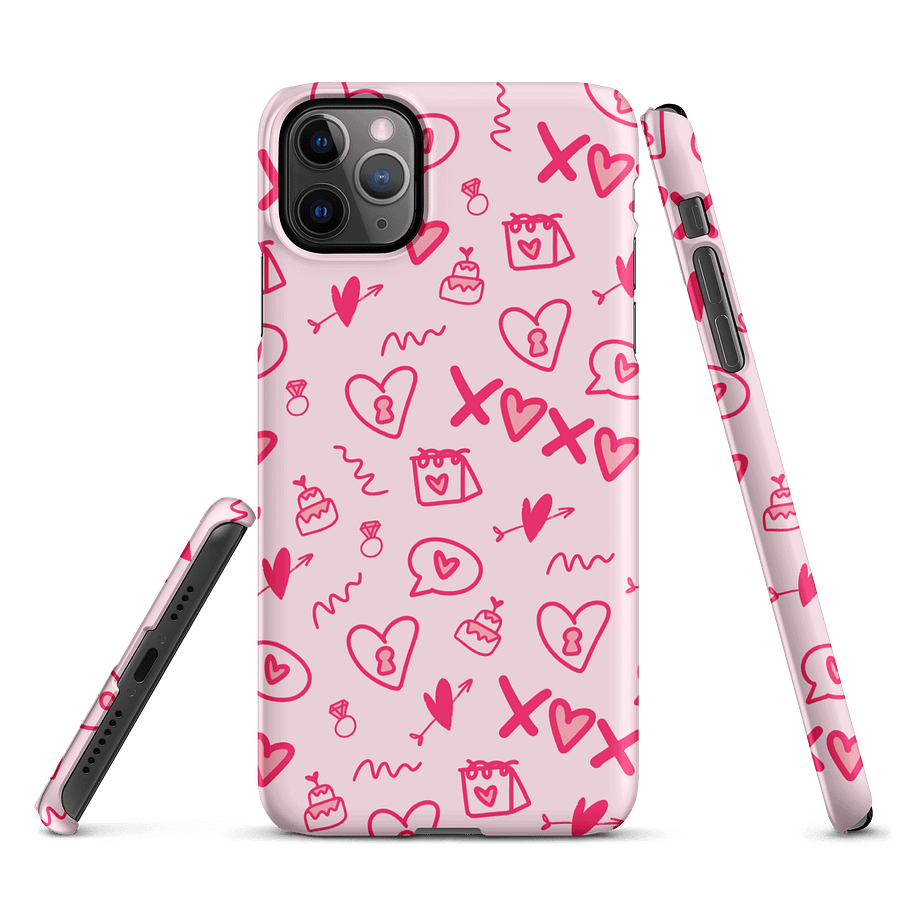 Doodle Romance Snap Case for iPhone® product image (1)