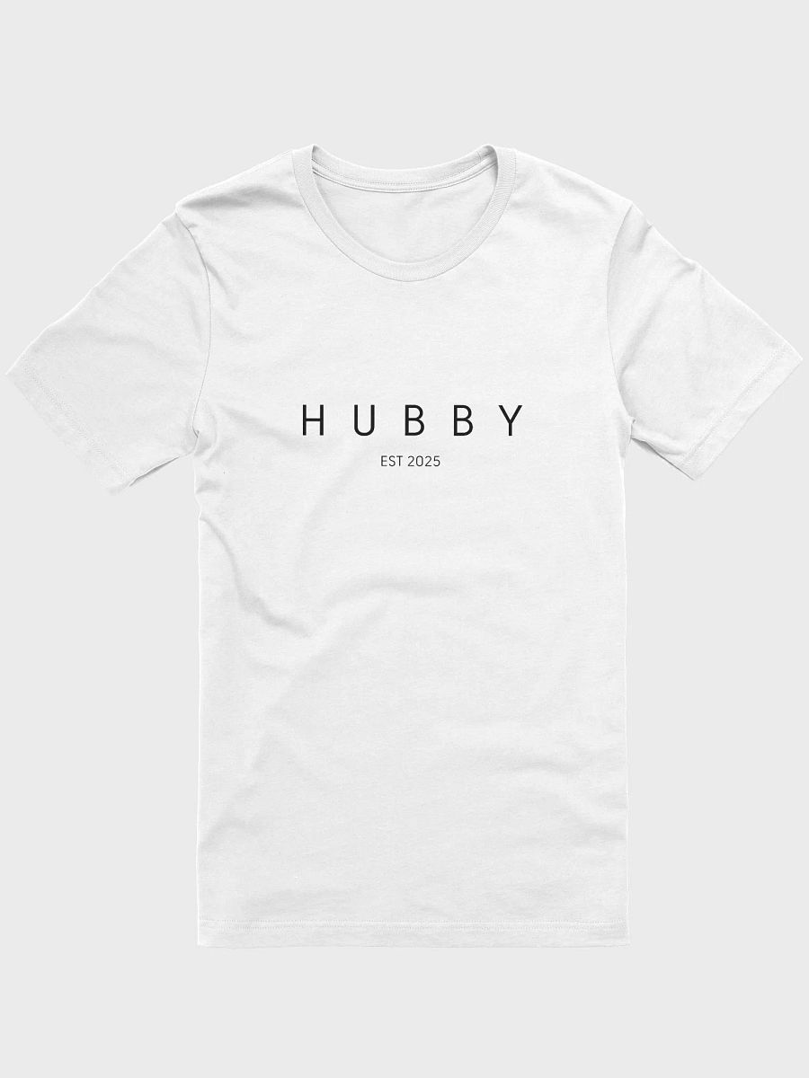 Hubby Est. 2025 T-Shirt product image (1)