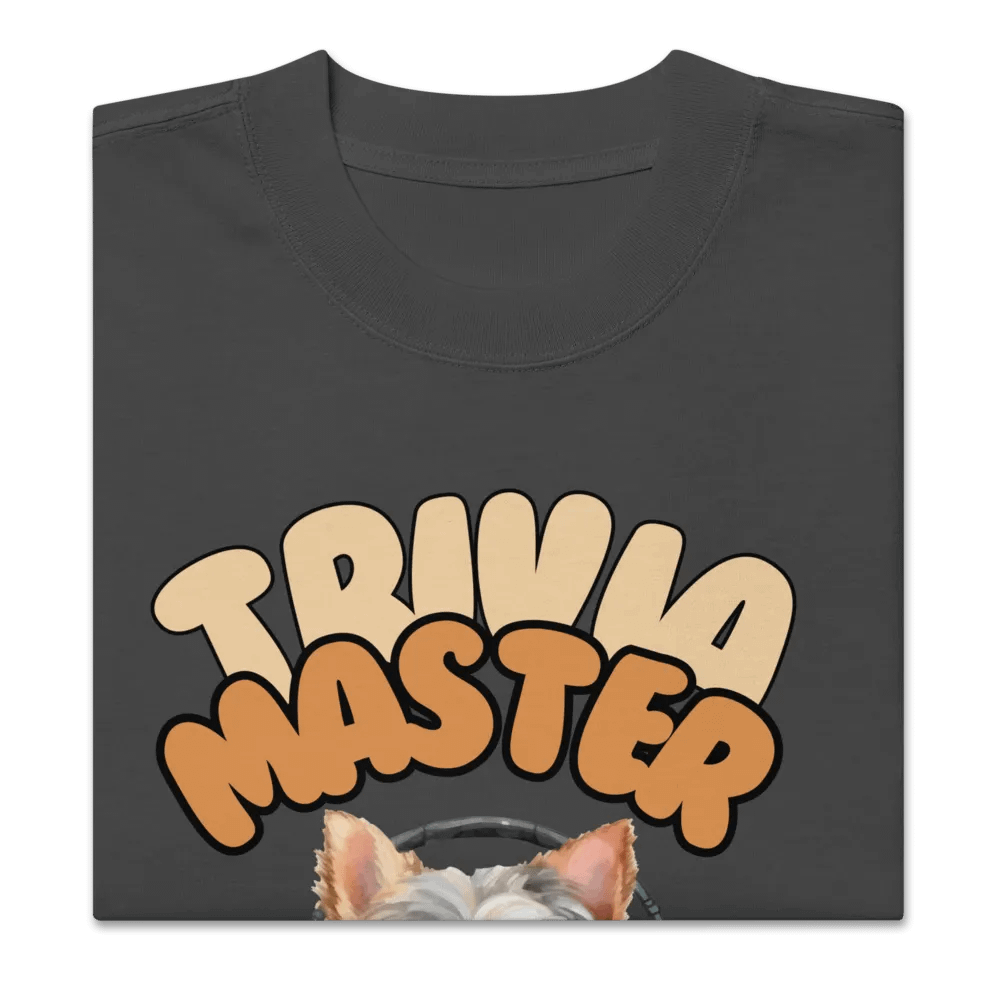 Yorkie Trivia Master Faded T-Shirt product image (10)