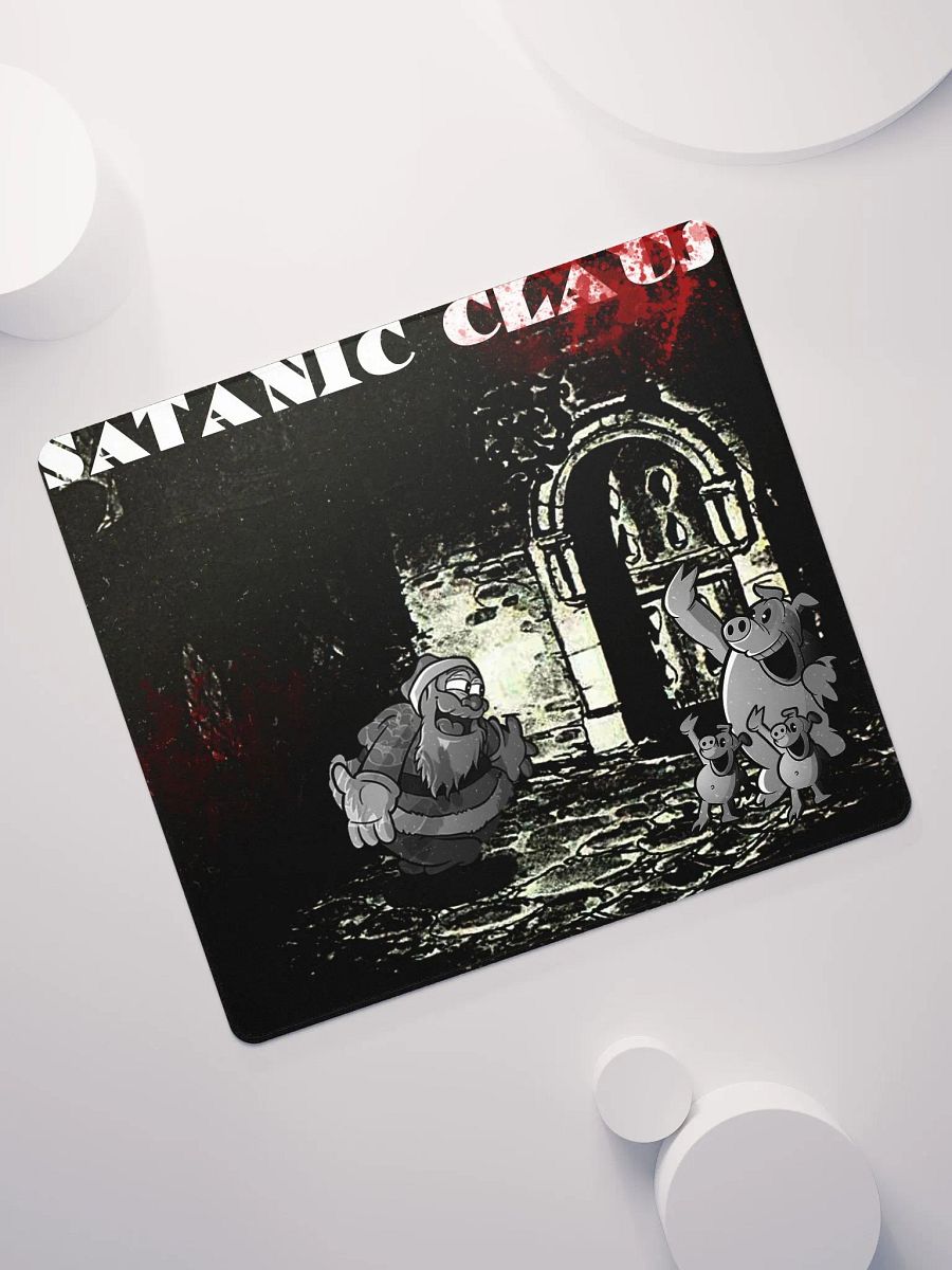 Satanic Claus Gaming Mouse Pad product image (11)