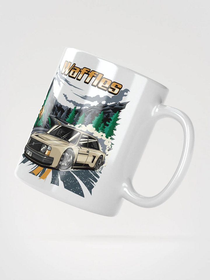 Waffles the Mid-Engine V10 Volvo Coffe Mug! product image (5)