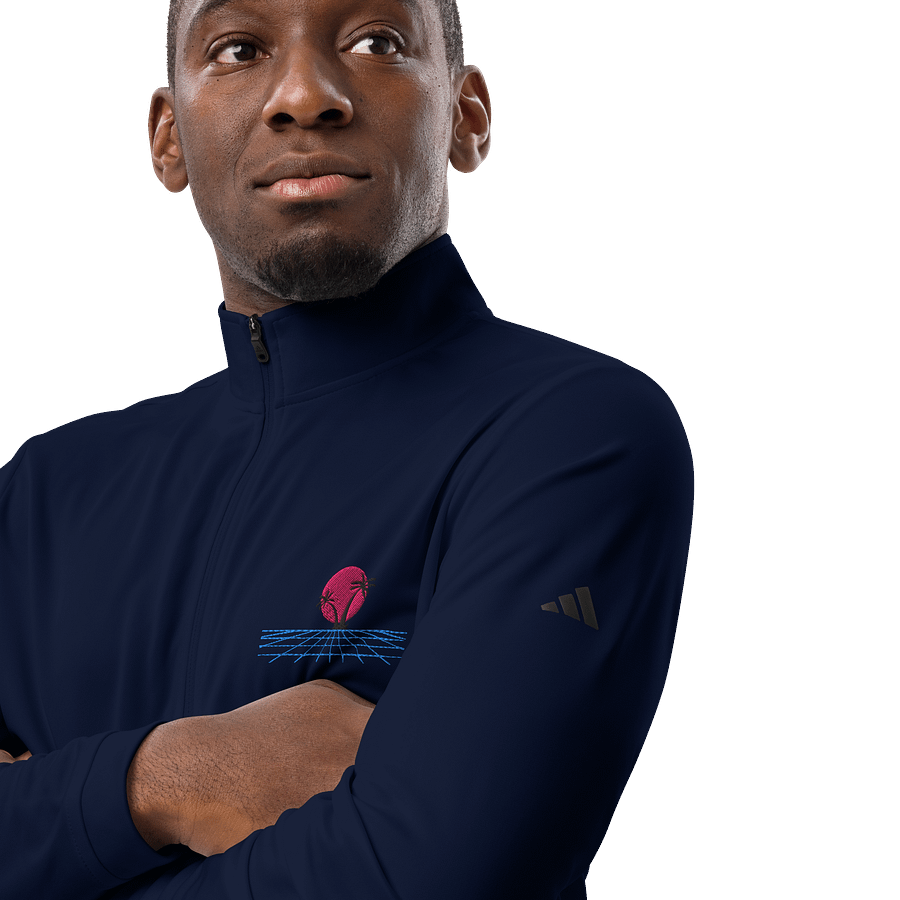 Neon Palms Retro Quarter-Zip Pullover product image (6)