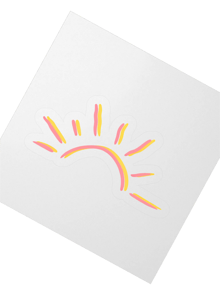 Sunshine Kiss Cut Stickers product image (2)