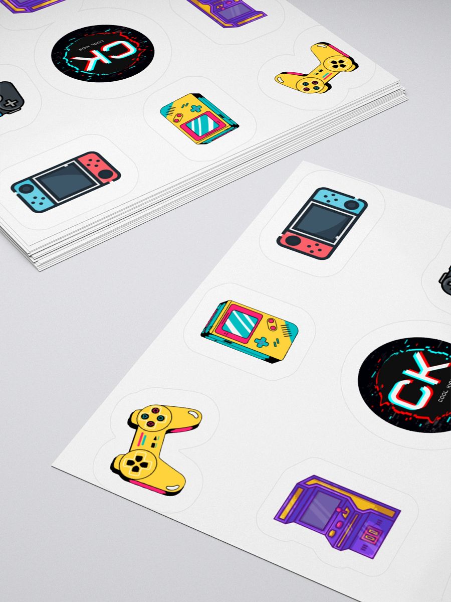 Retro Gaming Sticker Pack product image (10)