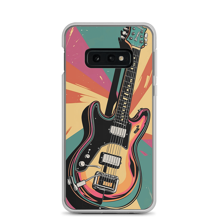 Vibrant Guitar Art Clear Samsung® Case product image (3)