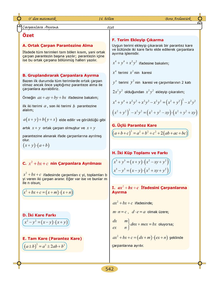 Sıfırdan Matematik Kitabı (video çözümlü) product image (9)