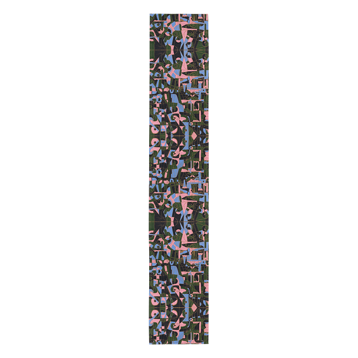opposite dimples in the bored mind of the squid table runner product image (1)