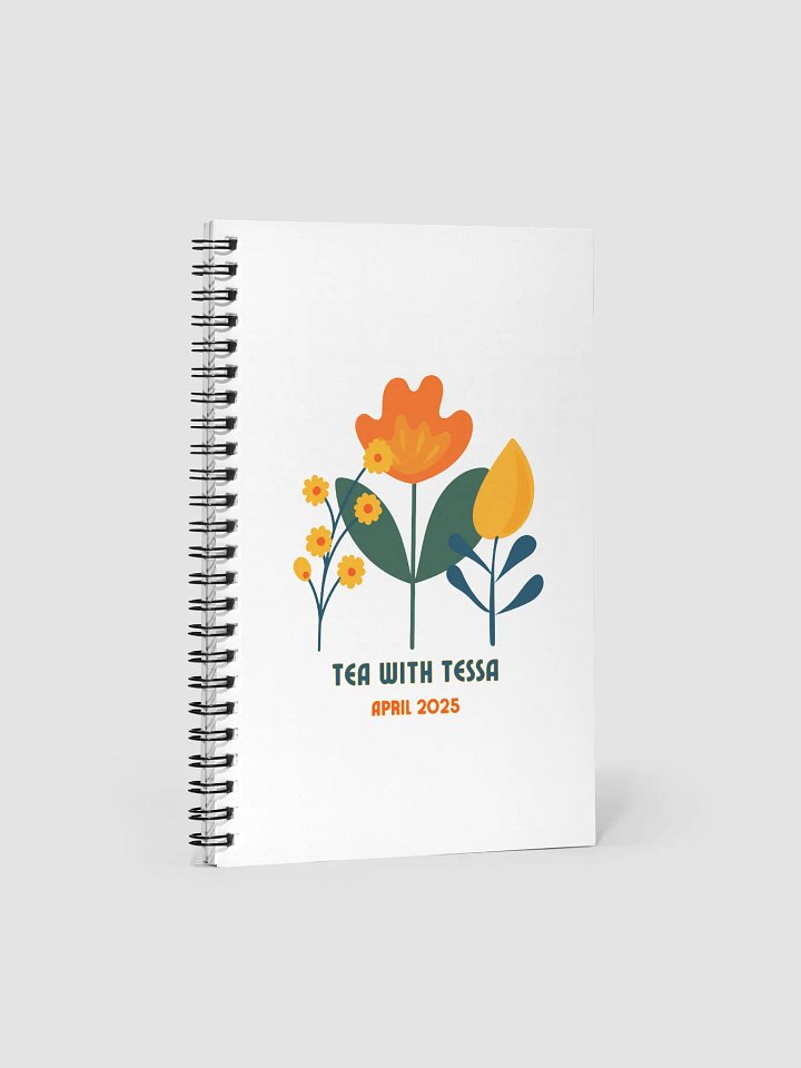April Flowers Notebook product image (1)