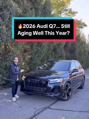 The 2026 Audi Q7 is adding quite a few standard features for this year, but is this older option aging like it should?? It’s nice to see volume models like this Premium Plus gain features for this luxury price, and the interior also feels more luxurious than new Audis, despite older tech. But, with a third row that is still small, is this Q7 the luxury SUV for your family?? #audi #audiq7 #carreview #carsofinstagram #cars  