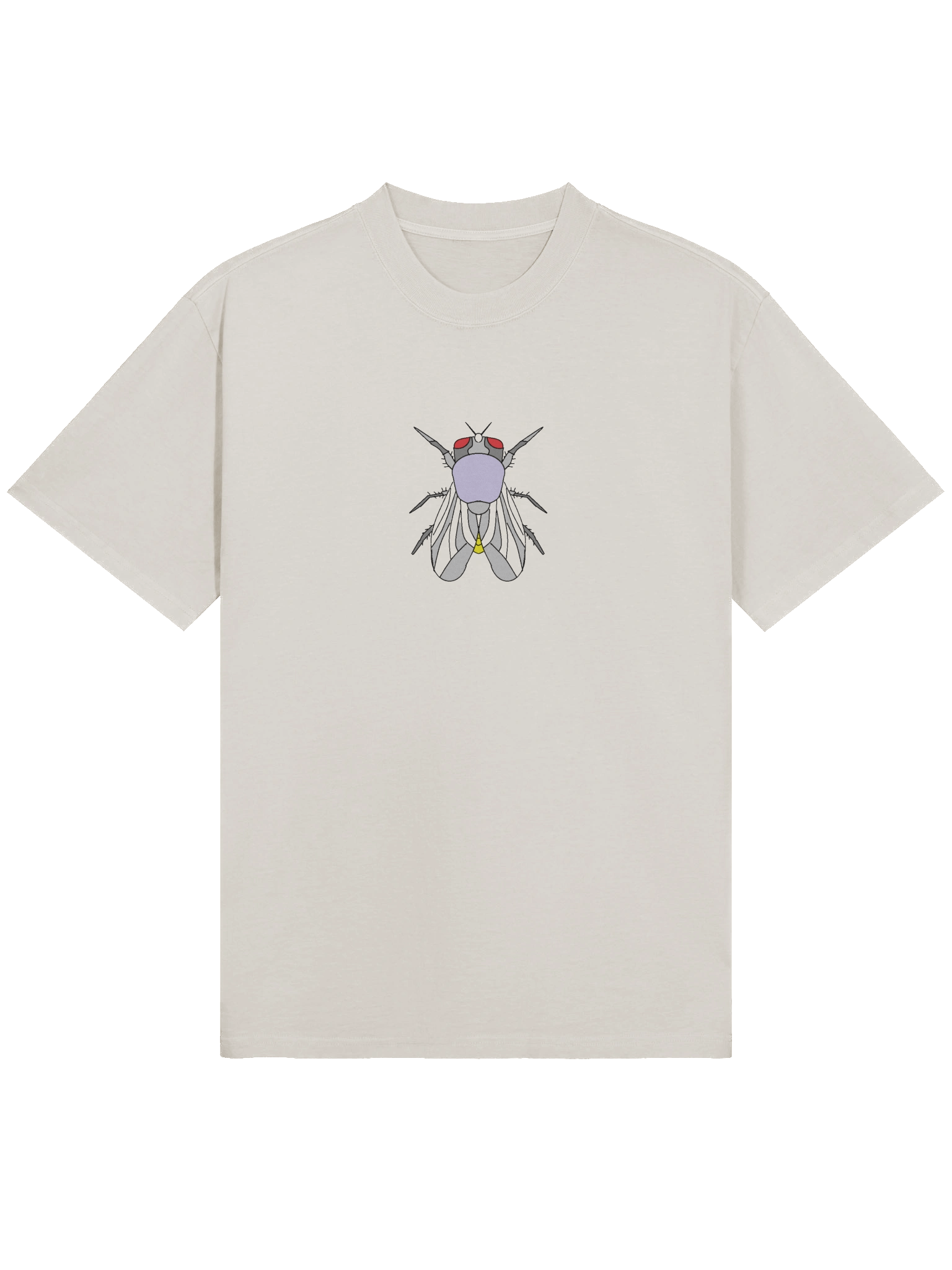 Whimsical Fly Cartoon Oversized T-Shirt product image (12)