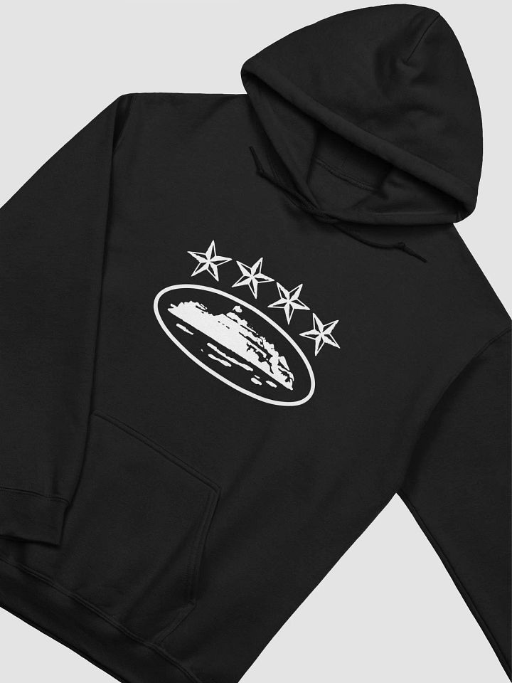 Corteiz 4Starz Alcatraz Hoodie Black product image (2)
