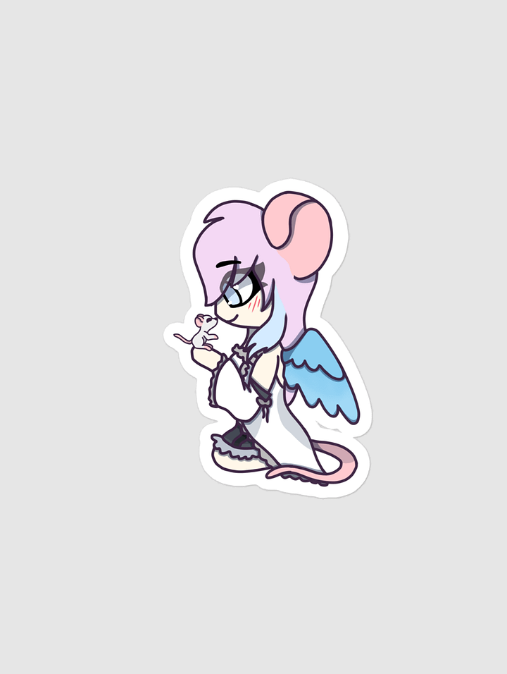 Cotton mouse sticker product image (1)