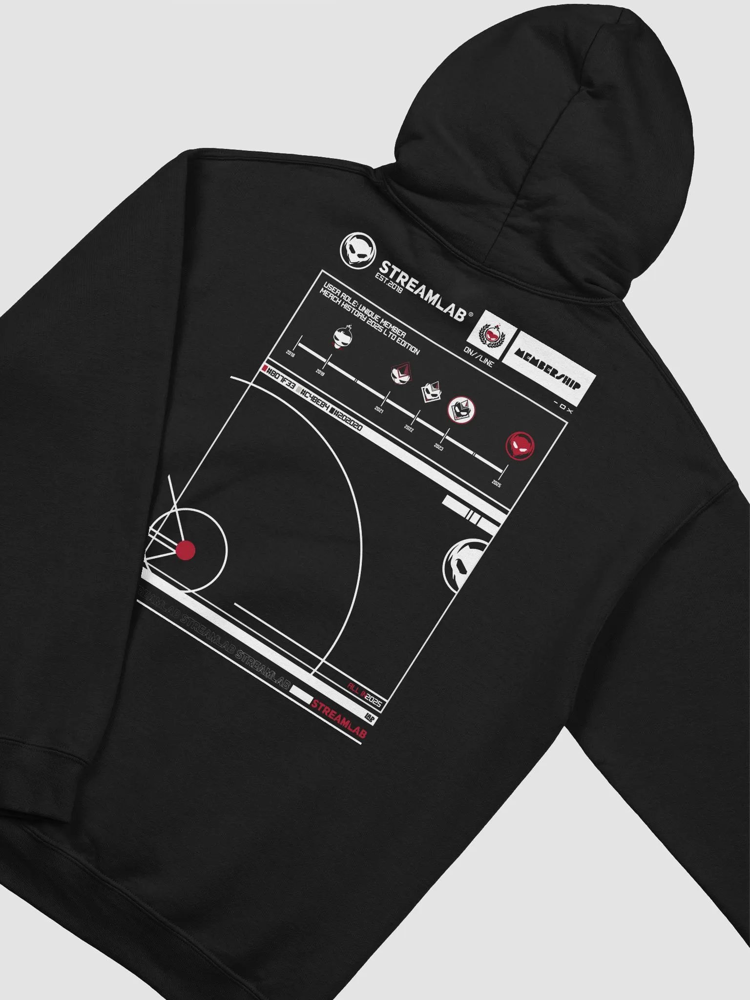 Timeline ( Dark Mode ) Hoodie product image (4)