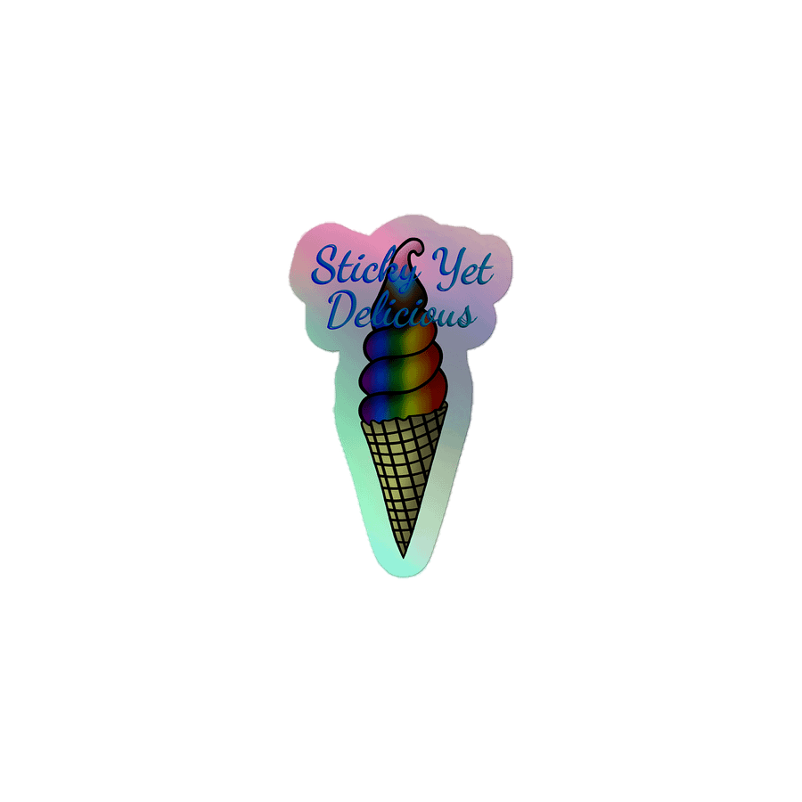 Rainbow Dreams Holographic Sticker product image (1)