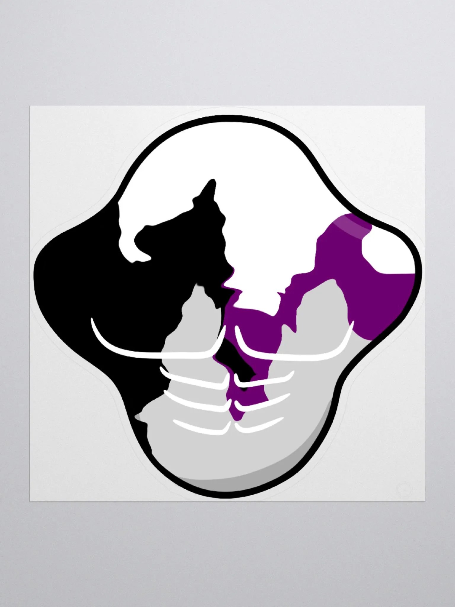 Demisexual Buff Tato Sticker product image (1)