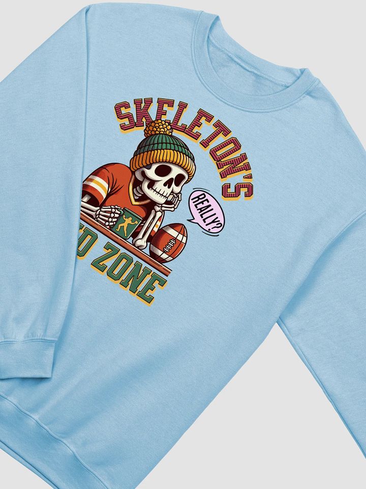 Skeletons End Zone Football Crewneck Sweatshirt product image (20)