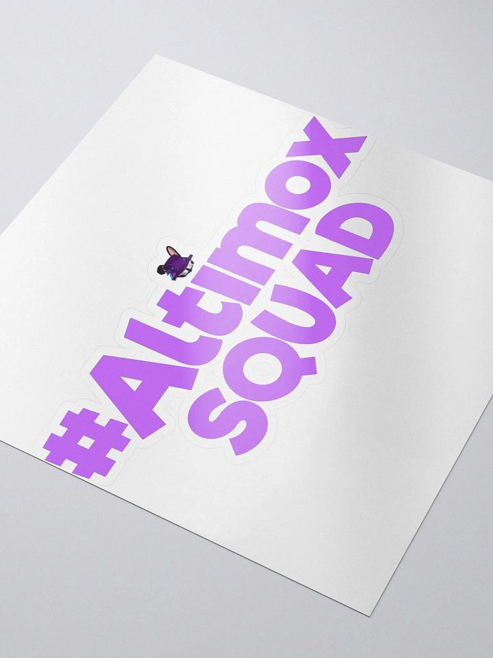 Altimox Squad Sticker product image (1)